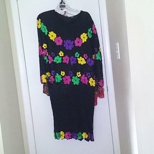 Sequin Evening Dress Size 2X